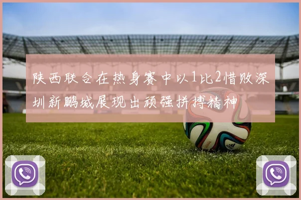 陕西联合在热身赛中以1比2惜败深圳新鹏城展现出顽强拼搏精神
